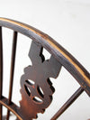 antique English Windsor arm chair