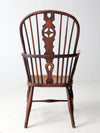 antique English Windsor arm chair