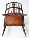 antique English Windsor arm chair