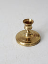 vintage brass candlestick holder