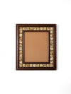 vintage mosaic stone inset picture frame