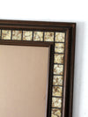 vintage mosaic stone inset picture frame