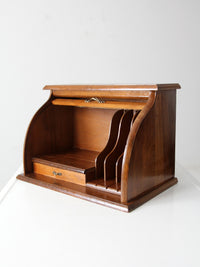 vintage tabletop secretary