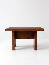 vintage wood step stool