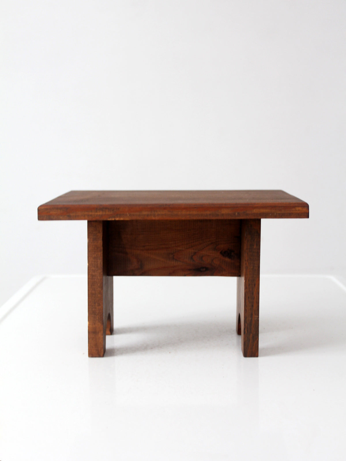 vintage wood step stool