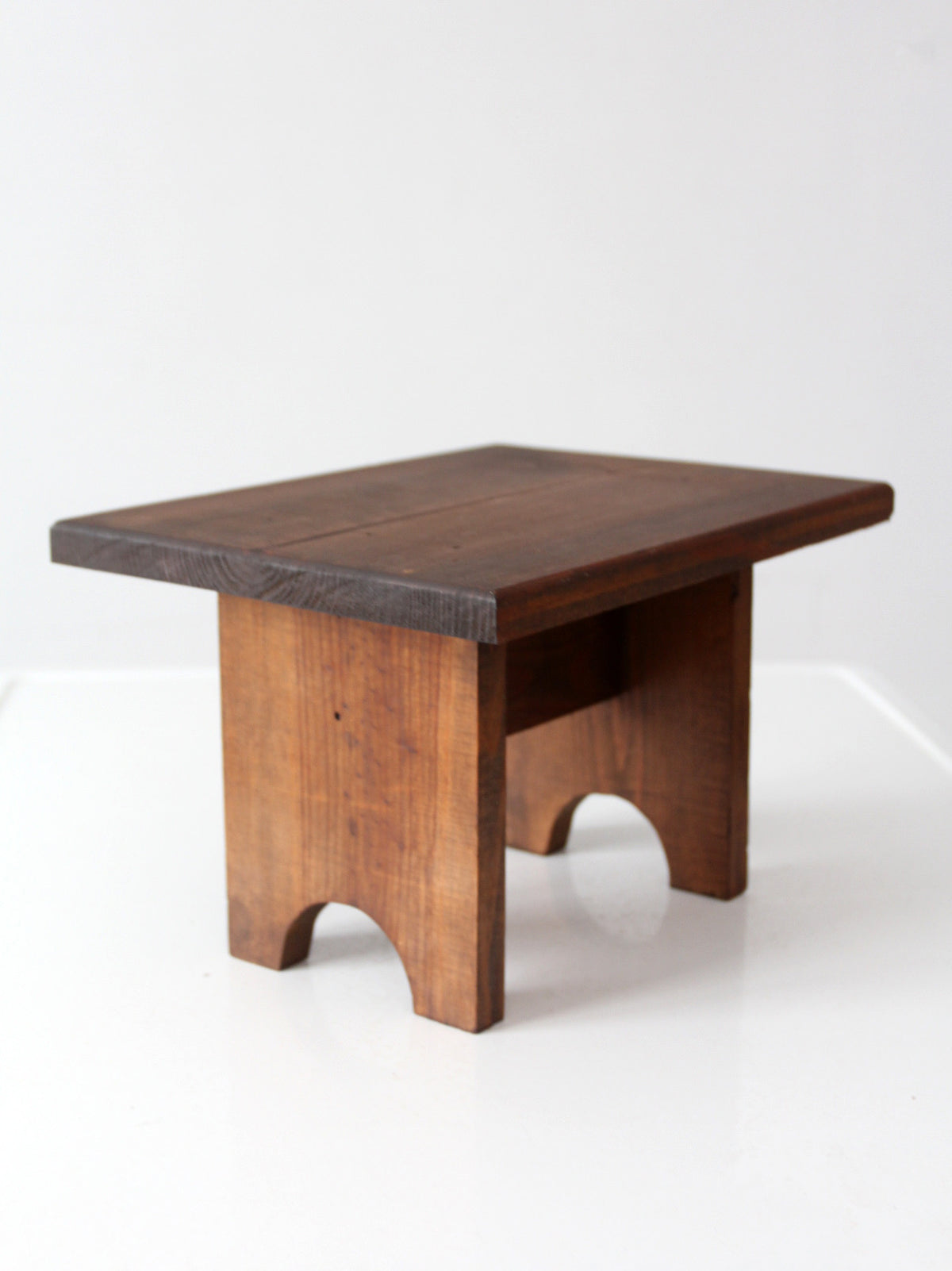 vintage wood step stool