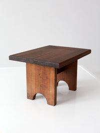 vintage wood step stool