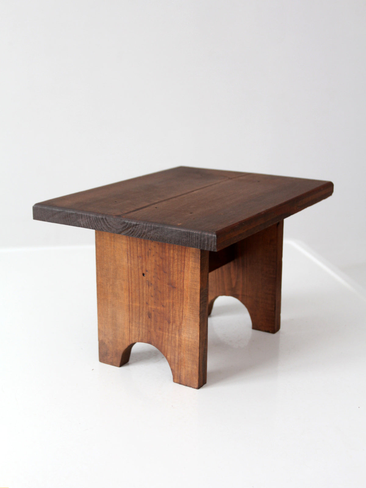 vintage wood step stool
