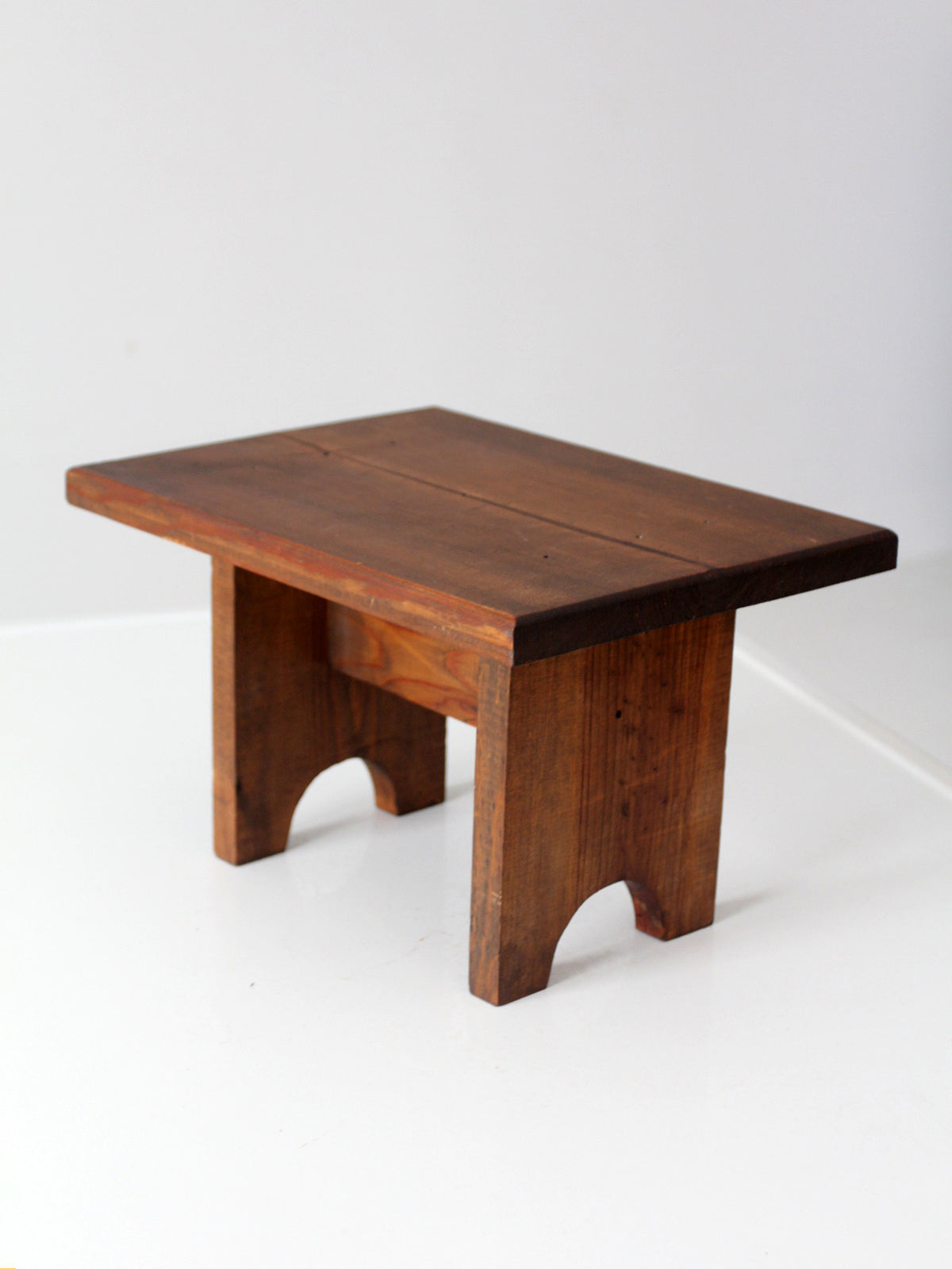vintage wood step stool