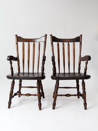 vintage Bennington Vermont Windsor dining chairs set of 5