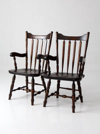 vintage Bennington Vermont Windsor dining chairs set of 5
