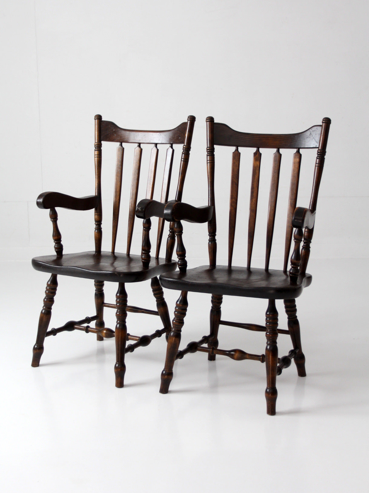 vintage Bennington Vermont Windsor dining chairs set of 5