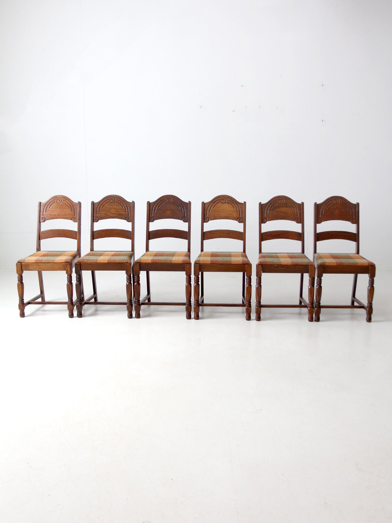 1940s Kuehne Mfg Co dining chairs set of 6