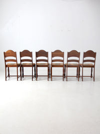 1940s Kuehne Mfg Co dining chairs set of 6