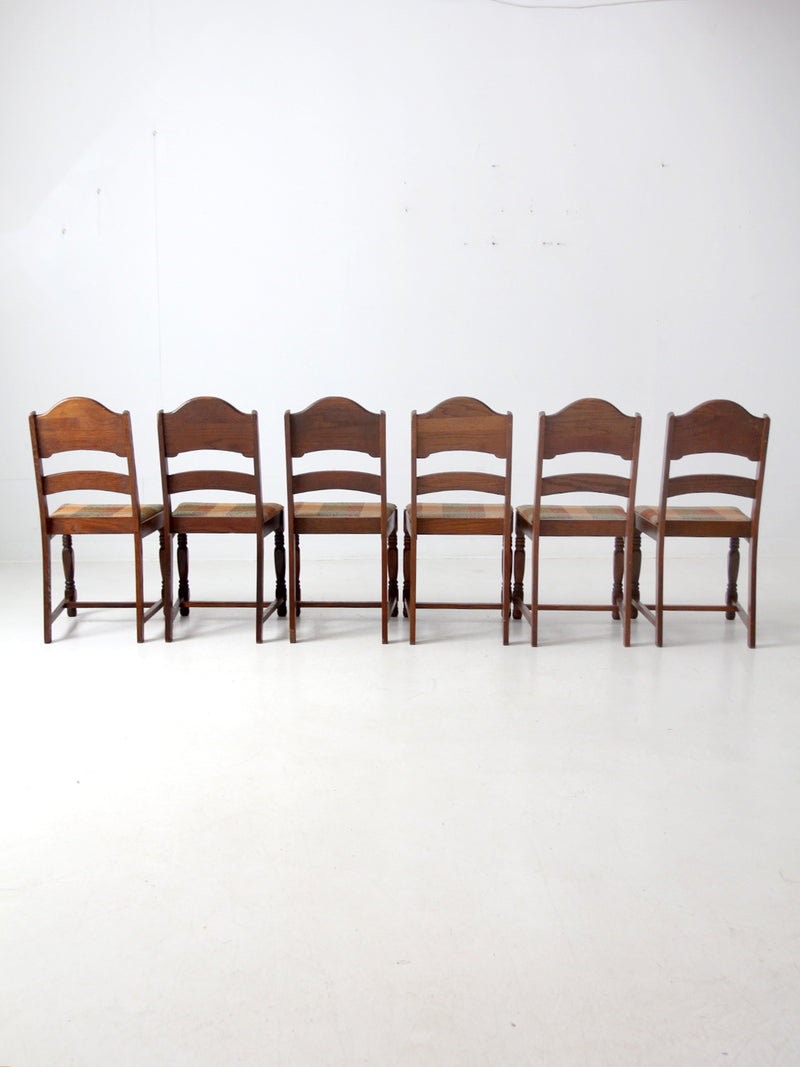 1940s Kuehne Mfg Co dining chairs set of 6