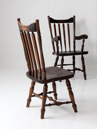 vintage Bennington Vermont Windsor dining chairs set of 5