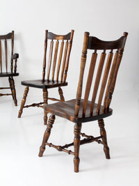 vintage Bennington Vermont Windsor dining chairs set of 5
