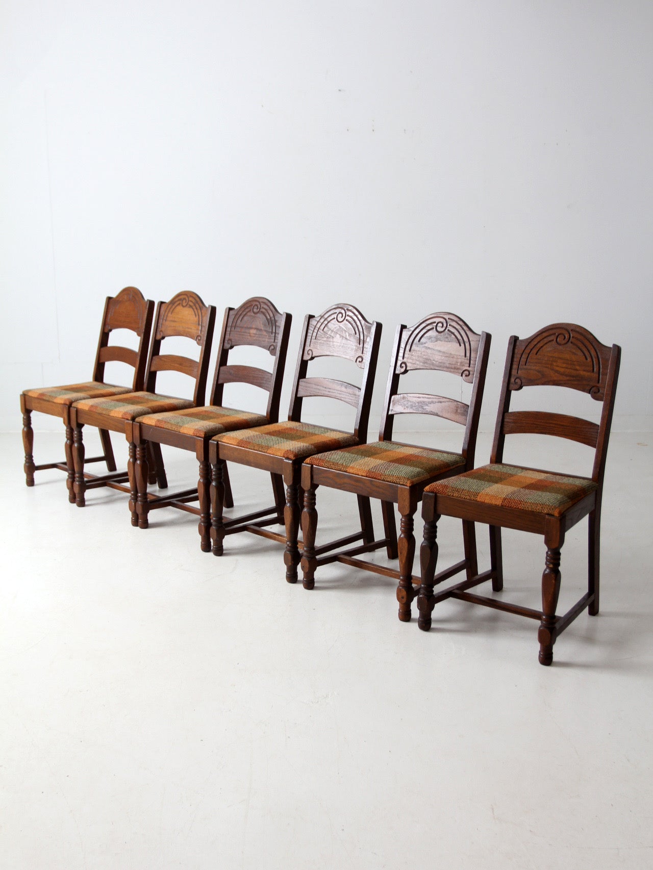 1940s Kuehne Mfg Co dining chairs set of 6