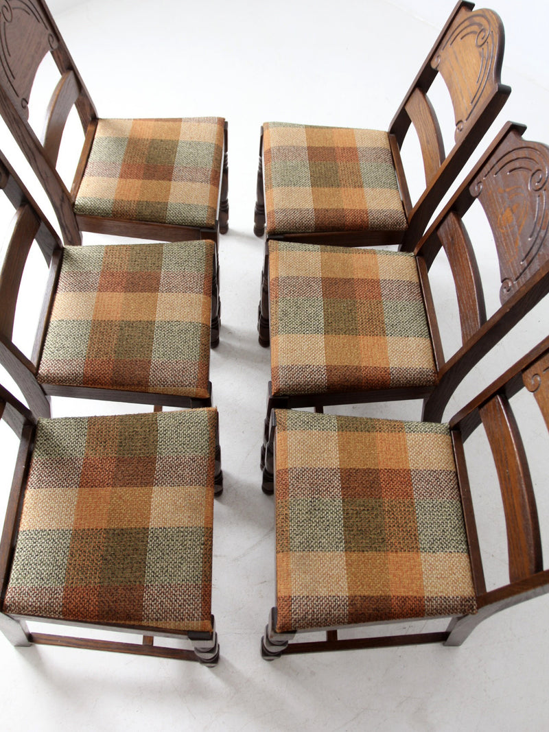 1940s Kuehne Mfg Co dining chairs set of 6