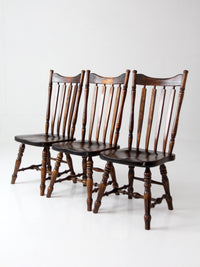 vintage Bennington Vermont Windsor dining chairs set of 5