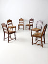 1940s Kuehne Mfg Co dining chairs set of 6
