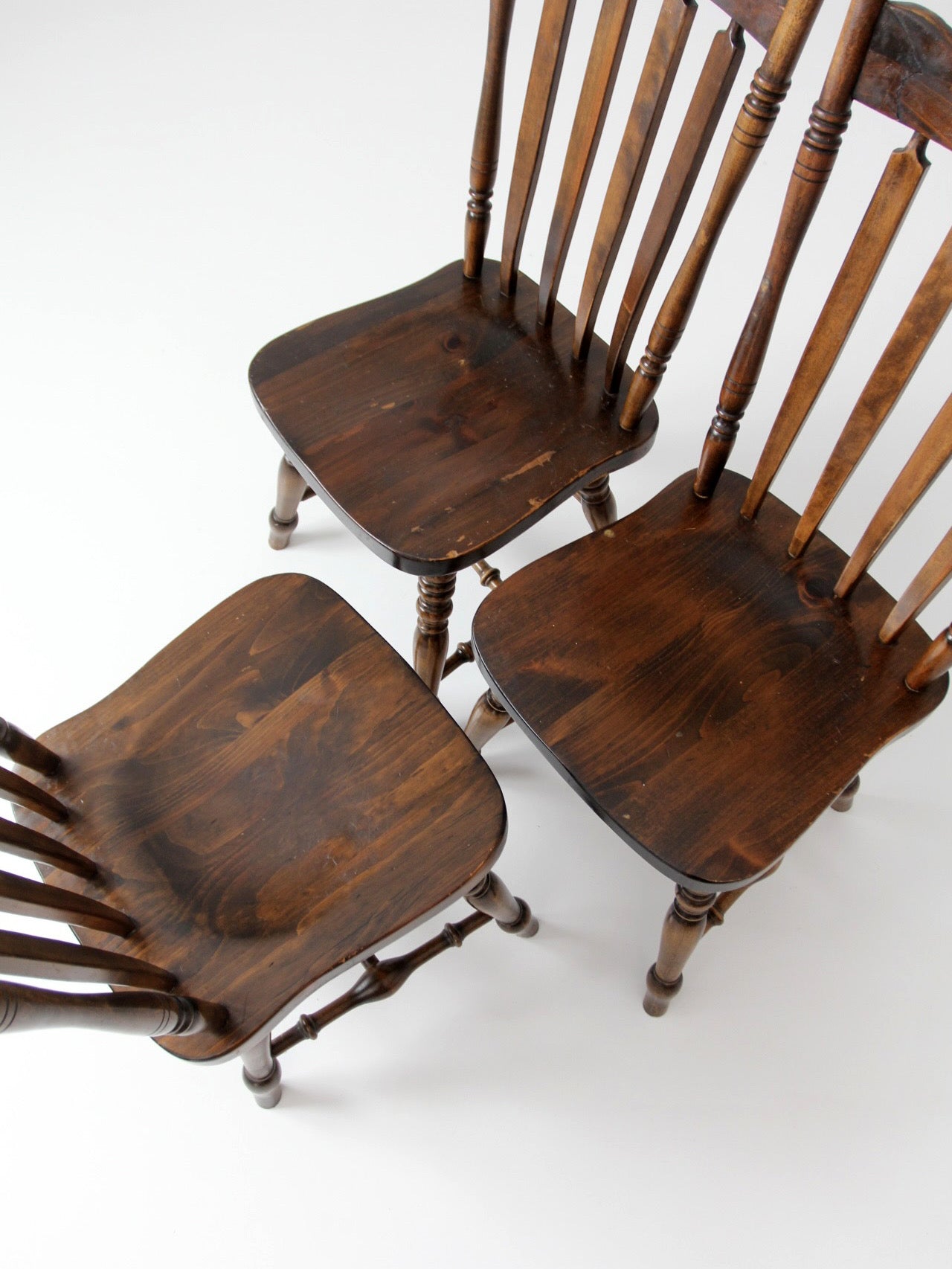 vintage Bennington Vermont Windsor dining chairs set of 5