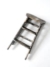 vintage painted wood step ladder