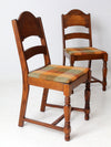 1940s Kuehne Mfg Co dining chairs set of 6