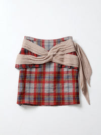 Rodarte plaid skirt