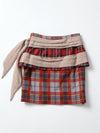Rodarte plaid skirt