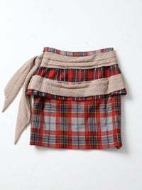 Rodarte plaid skirt