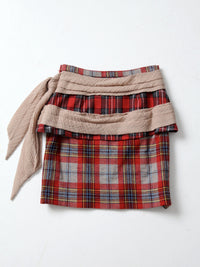 Rodarte plaid skirt