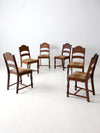 1940s Kuehne Mfg Co dining chairs set of 6