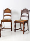 1940s Kuehne Mfg Co dining chairs set of 6
