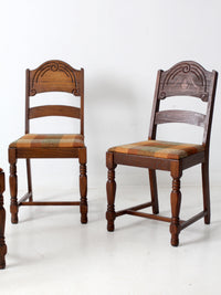 1940s Kuehne Mfg Co dining chairs set of 6