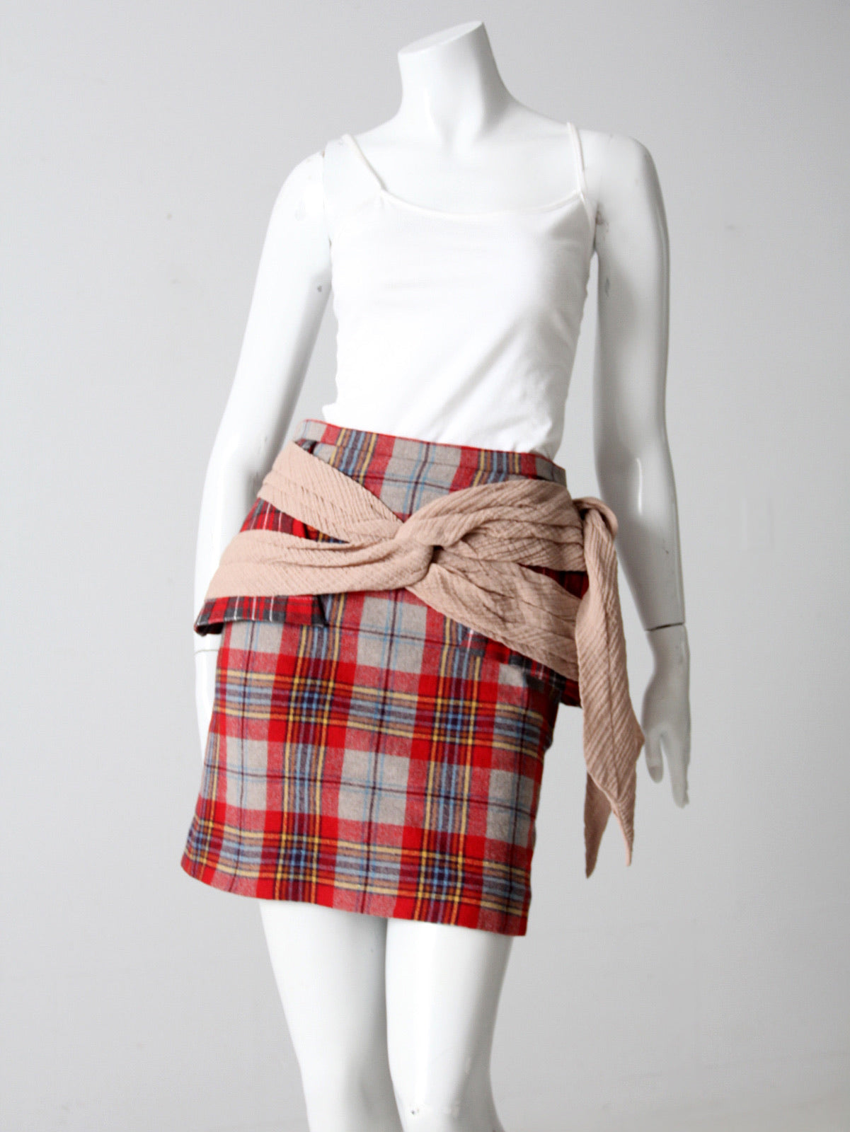 Rodarte plaid skirt