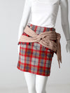 Rodarte plaid skirt