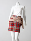 Rodarte plaid skirt