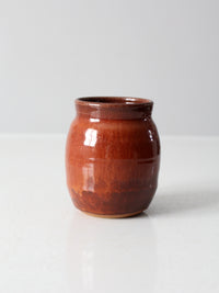 vintage studio pottery vase