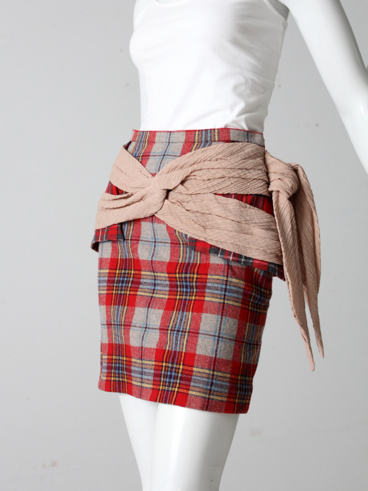 Rodarte plaid skirt