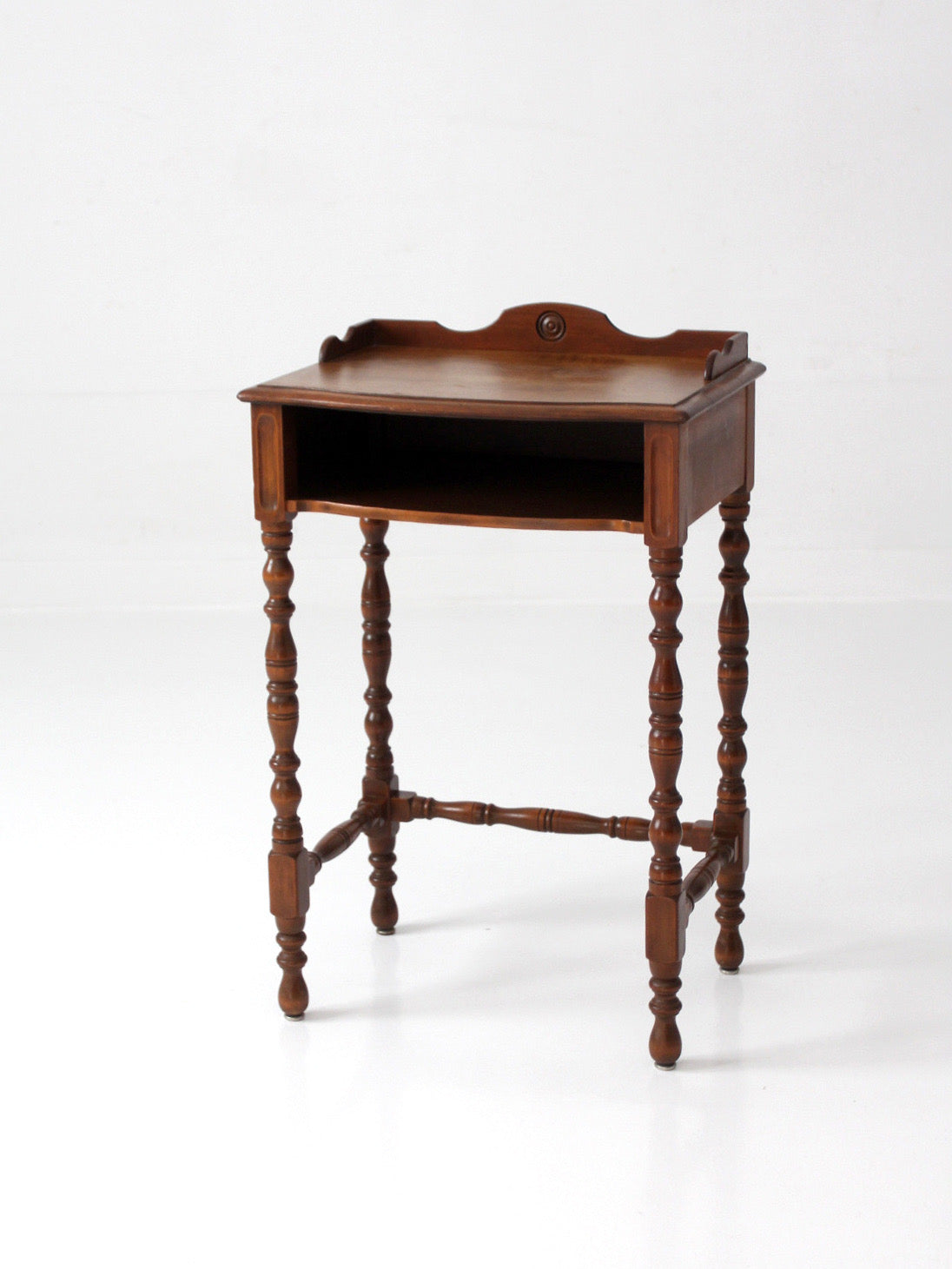 Colonial Revival telephone table circa 1940s