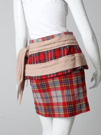 Rodarte plaid skirt
