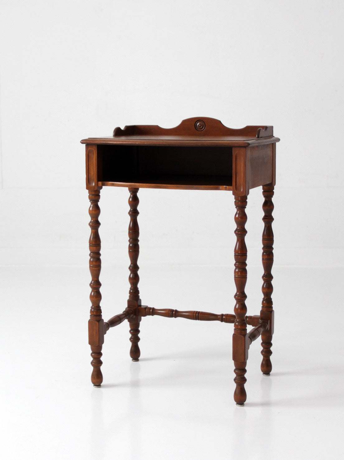 Colonial Revival telephone table circa 1940s