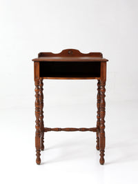 Colonial Revival telephone table circa 1940s