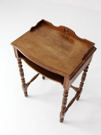 Colonial Revival telephone table circa 1940s