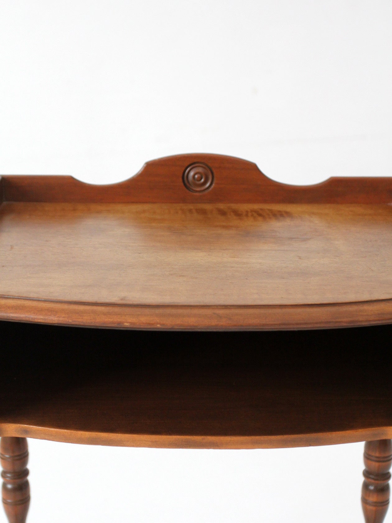 Colonial Revival telephone table circa 1940s
