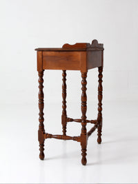 Colonial Revival telephone table circa 1940s