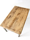 antique painted farmhouse table