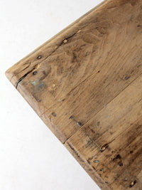 antique painted farmhouse table