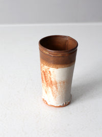 vintage studio pottery vase